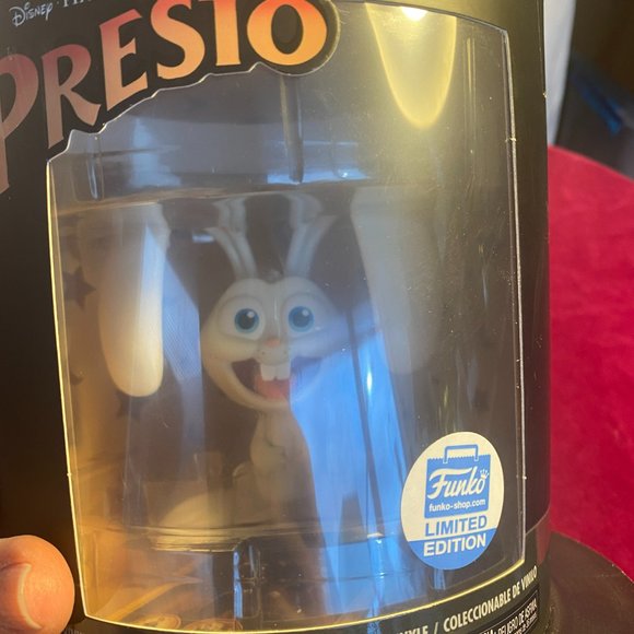 💋 4 FOR $50 /Funko Disney Pixar Presto Alec Azam Rabbit Vinyl Figure (NIB) - Picture 5 of 7